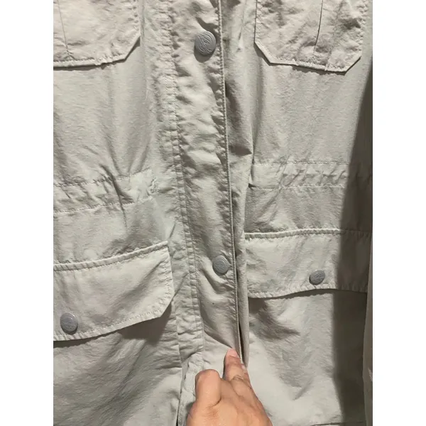 Woolrich Women's Hooded Outdoor Jacket Pockets Size XL - Image 3