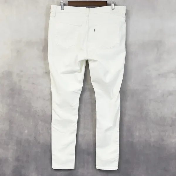 Levis 711 Skinny Jeans Women 32 Stretch Mid Rise Preppy Coastal Classic Capusle‎ - Image 2
