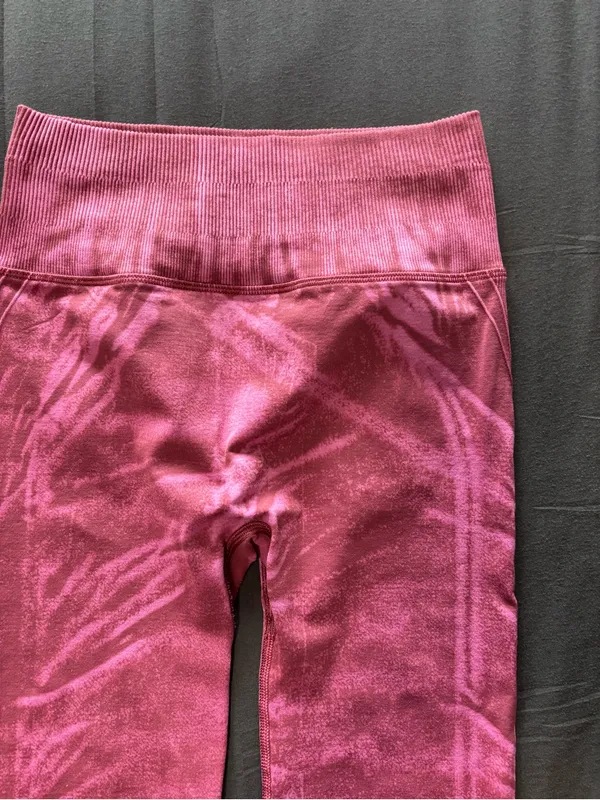 lululemon athletica Rose Pink Tie-Dye High-Rise Leggings - Image 5