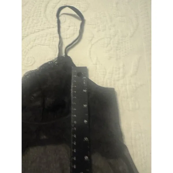 Victoria's Secret Babydoll Slip Size L 170/104A Black Sheer - Image 11