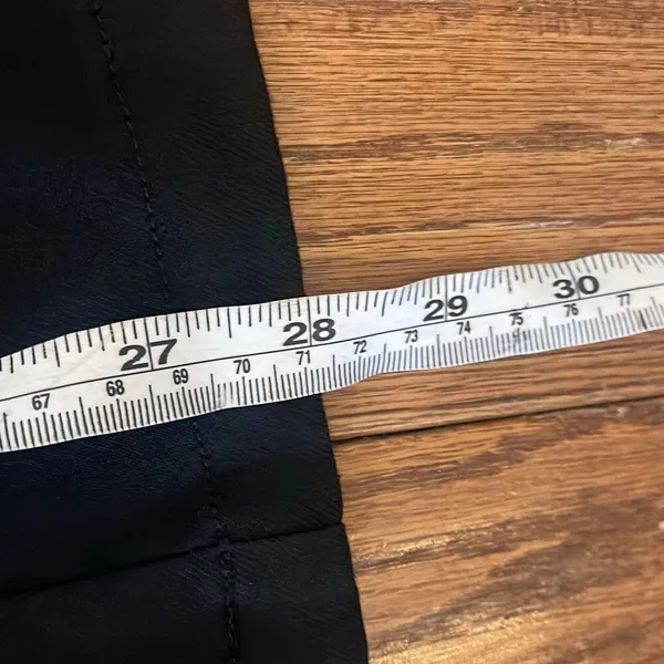 Urban Outfitters black high rise seam front flared pant 0 - Image 6