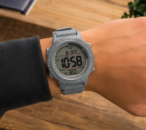 COLUMBIA WATCH PEAK PATROL DIGITAL GREY SKU: CSS14-004 Guaranteed authentic - Image 4