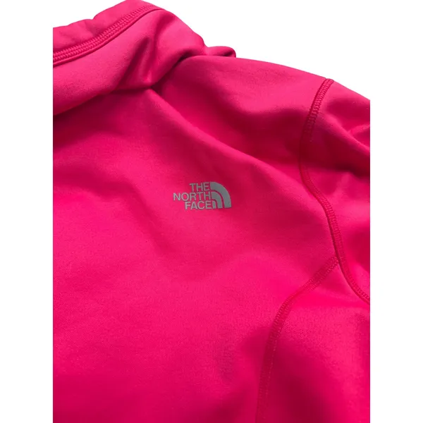 The North Face Womens Pink Graphic Logo Pullover Hoodie‎ Sweatshirt Size Large - Image 5