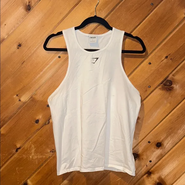Gymshark Stringer Training White Tank Top - Image 2