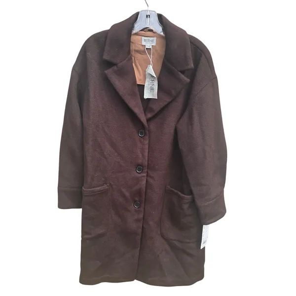 Bernie‎ by Bernardo NWT Espesso Wool Blend Oversized Blazer Coat XS - Image 2
