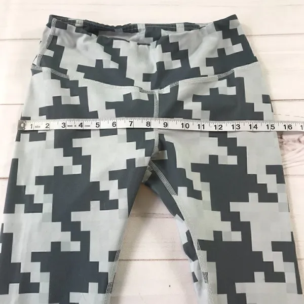 Alo Yoga Women Geometric Pattern Active Leggings XS - Image 4