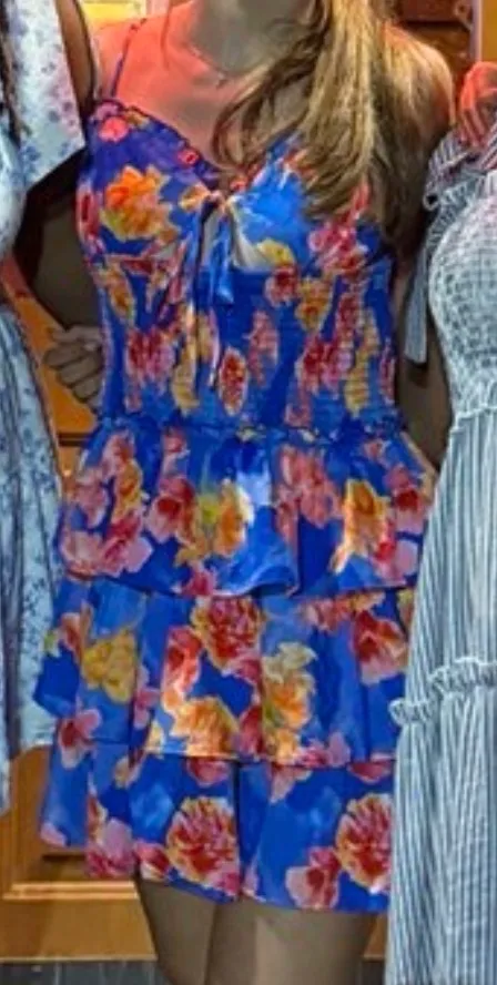 Blue Hawaiian dress - Image 2