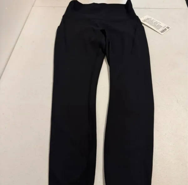 Lululemon Women Black Wunder Train HR Tight 25” Pockets Everlux Quick Dry Size 8 - Image 7