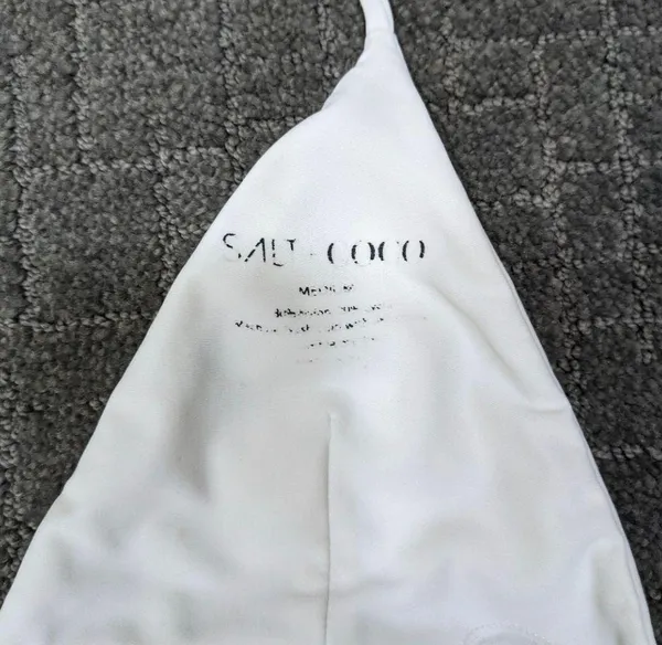 Salt And Coco Bikini Set White - Image 7
