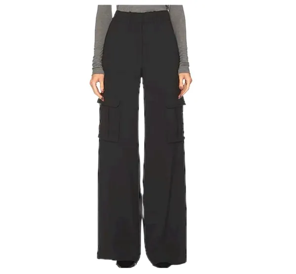 House of Harlow black linen cargo pants - Image 8