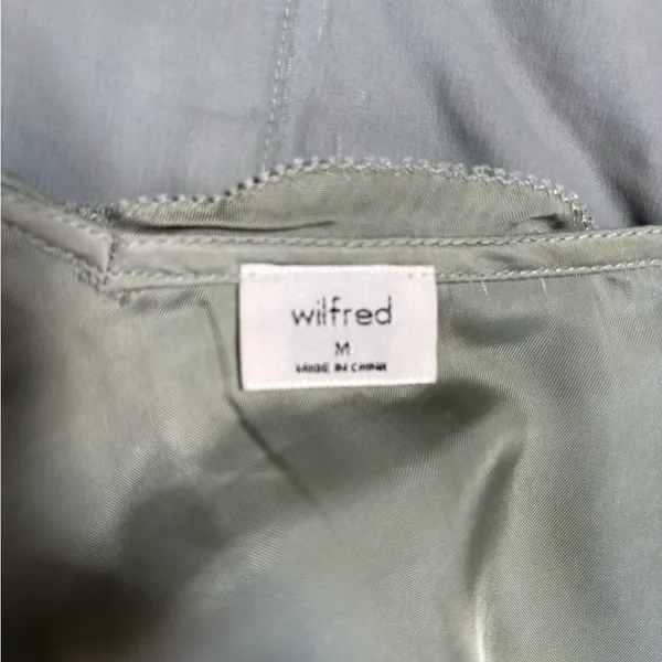 Wilfred by Aritzia‎ Olive Green Cupro Camisole Size Medium - Image 3