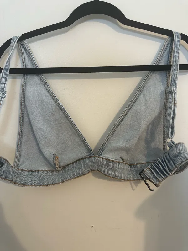 Target Denim Bra Top - Image 5