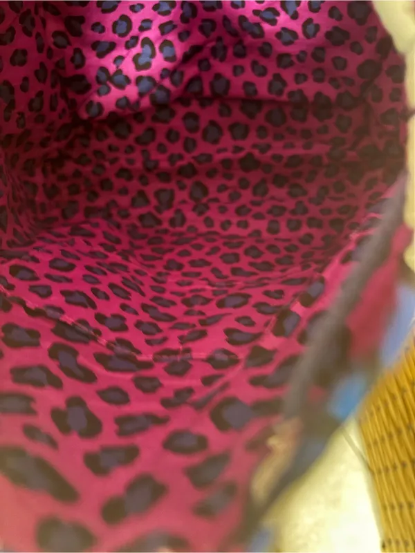 Vera Bradley Purple And Navy Backpack - Image 10