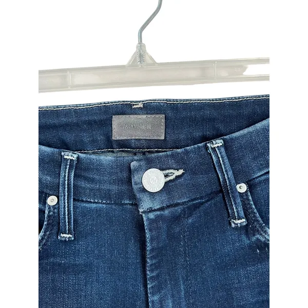 MOTHER‎ High Waist Looker Ankle Fray Tongue & Chic Sz 25 Skinny - Image 4
