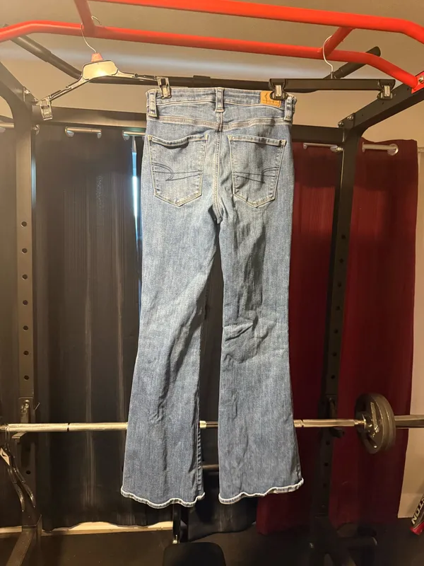 American Eagle Super High-Rise Flare Jeans - Image 2