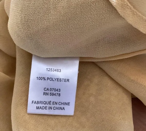 Cupcakes & Cashmere Yellow Floral Halter Top Size‎ XS XSmall Gold Yellow - Image 3