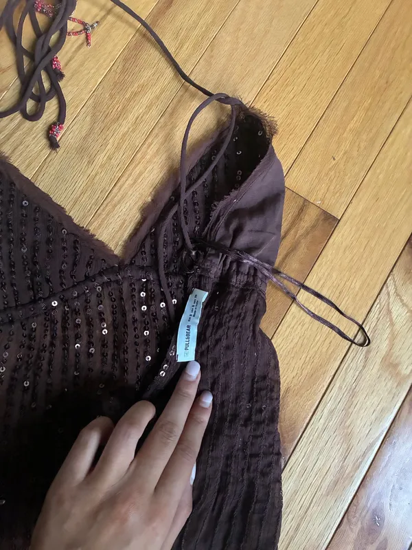 Pull and bear sparkle top - Image 3