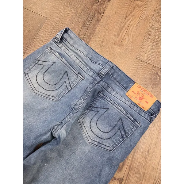 True Religion Geno Relaxed Slim Jeans Women's Jeans Size 10 - 28x26 - Image 5