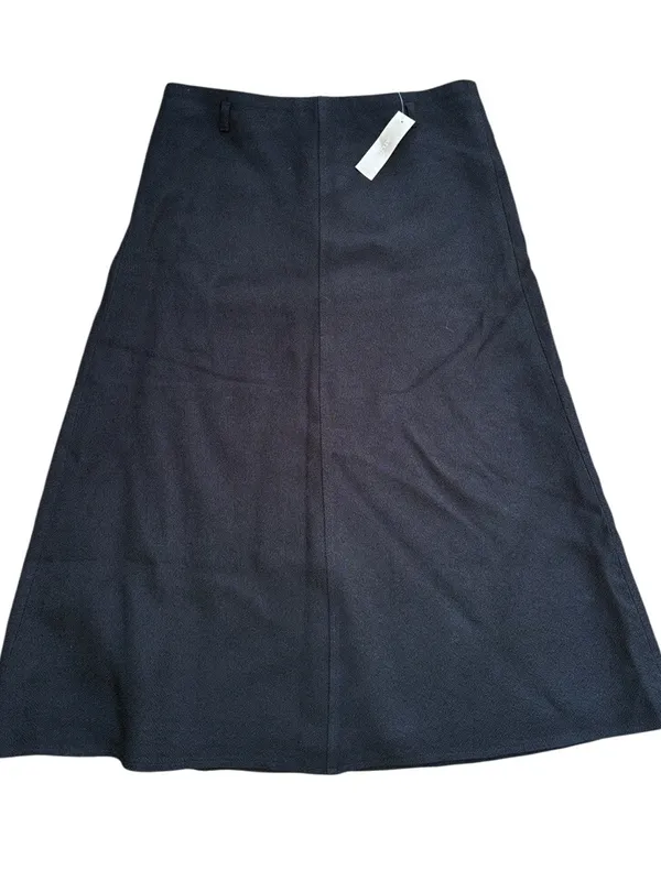 NWT J. Crew A-Line Bouclé Skirt Black Size 6 - Image 3
