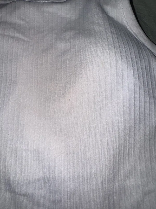 Lululemon White Ebb to Street Cropped Racerback Tank Top - Image 3