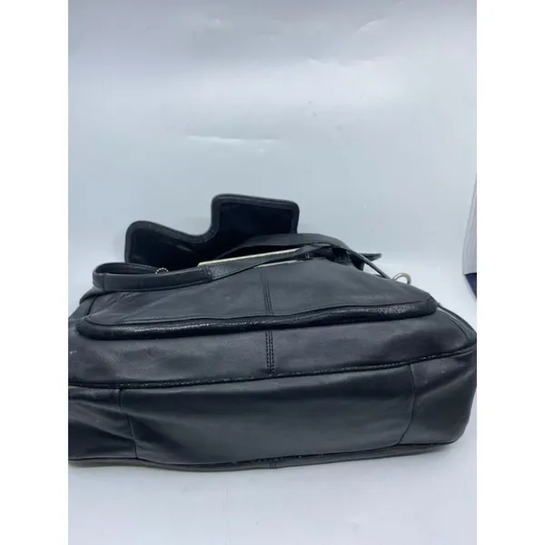 COACH Medium/ Large Leather Black Shoulder Bag - Image 12