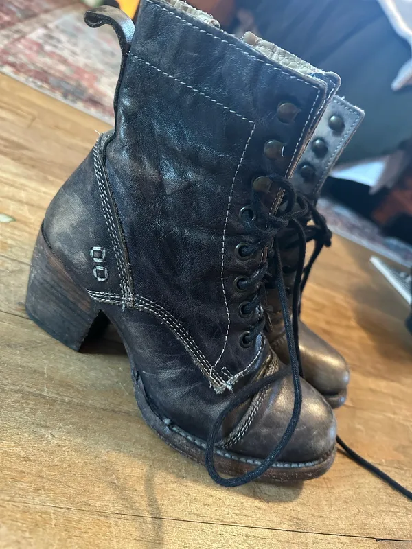Bed Stu Boots Distressed Leather - Image 5