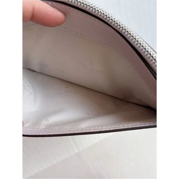 Kate Spade Lucy Medium L-Zip Wristlet - OS - Pastel Lavender - Image 5