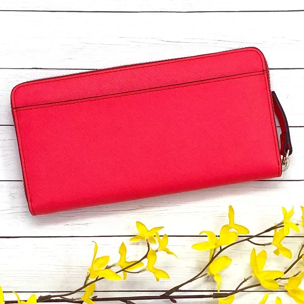 Kate Spade WLRU2885 How Refreshing Neda Pineapple Wallet Geranium NWT - Image 3