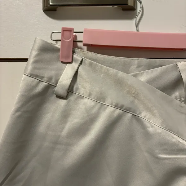 Superdown Alana Mini Skirt in Silver - Image 8