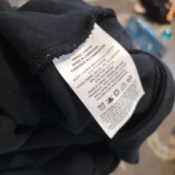 Nike Tech Black Full Zip Up Hoodie With Yellow Jackets Embroidered - Image 5