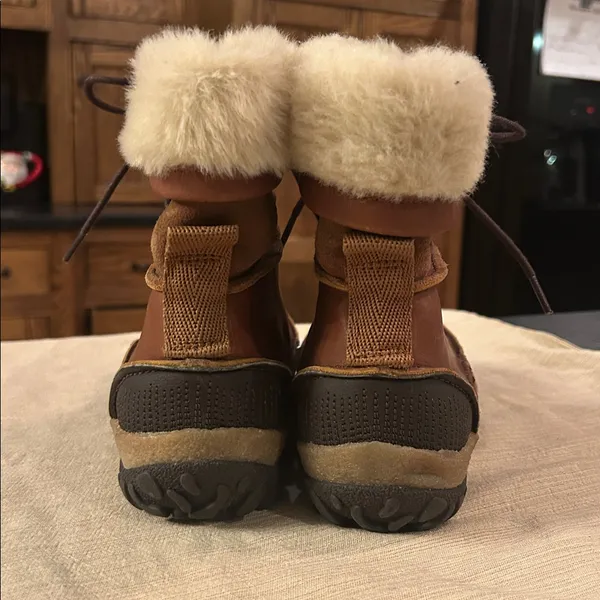 Merrell Tremblant Mid Polar WP Winter Brown‎ Leather Women's Boots size 7 - Image 4