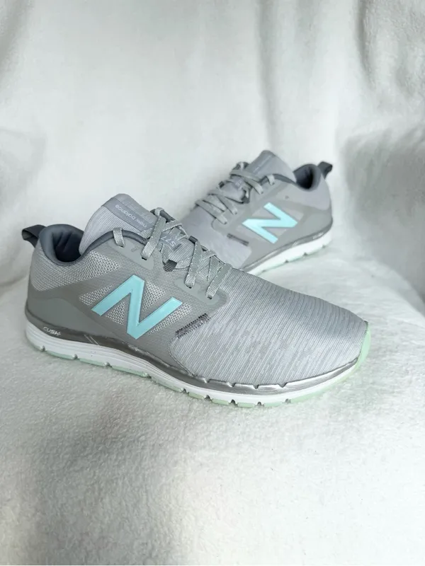 New Balance Womens Gray WX577LG5 Running Shoes Cross-Trainers Size 8 wide width - Image 2