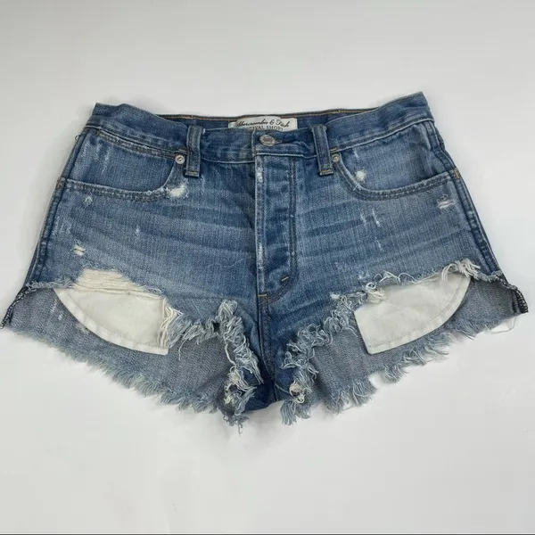 Abercrombie‎ & Fitch High Rise Festival Shorts - Image 2
