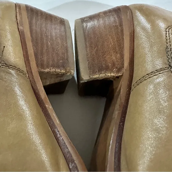 Madewell Spencer Taupe Chelsea Slip On Leather Ankle Boots Size‎ 8.5 - Image 7