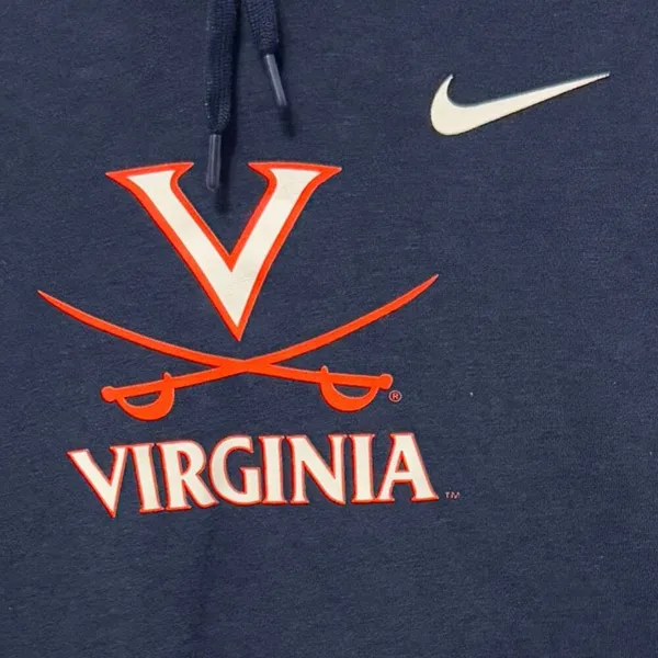UVA University of Virginia Cavaliers Nike Hoodie, Small - Image 2