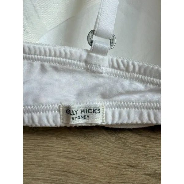 EUC Abercrombie Gilly Hicks White PUSH 'EM UP T-Shirt Contour Demi UW Bra sz 32B - Image 6