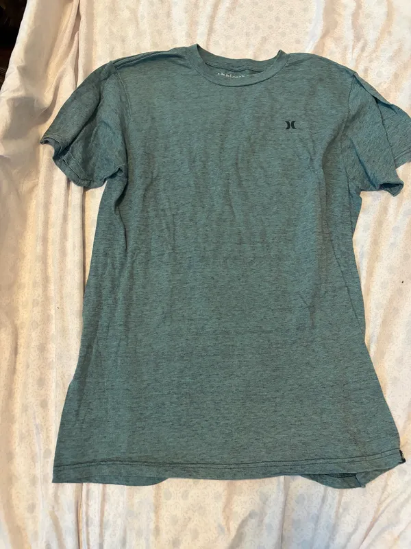 hurley mens blue tshirt  - Image 5