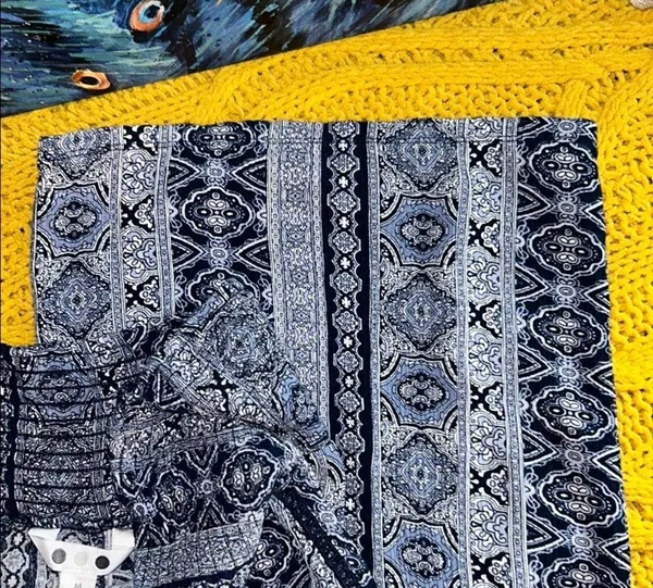 Anthropologie Size M Bohemian Patterned Pants - Image 7