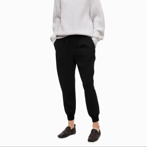 Aritzia Wilfred Buffon Crepe Jogger‎ Pant in Black Size Extra Small - Image 11