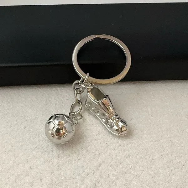 Soccer Shoe Keychain Charm for Men Women Car Keychain Key Ring Bag Charm - Image 3