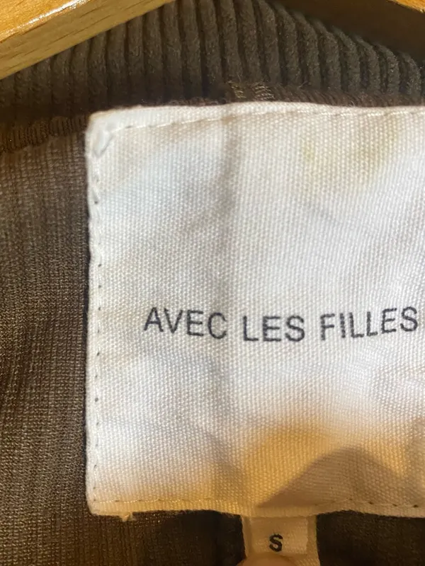 Avec Les Filles Women's‎ Brown Corduroy Relaxed Jacket size Small Cropped - Image 3