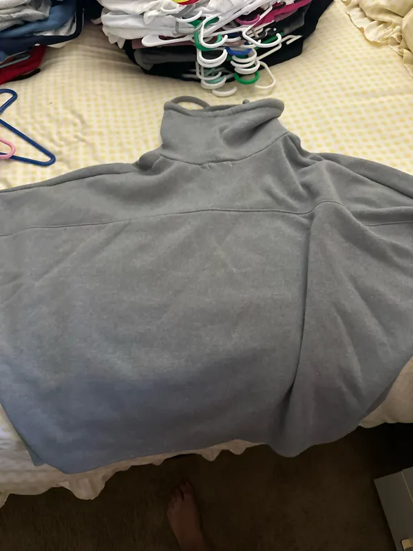 Mock neck Grey Gray Size L - Image 2