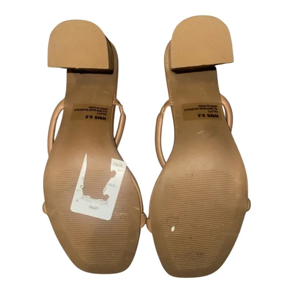 DV Dolce Vita Beige Halsty Block Heel Sandals, Size‎ 9.5 - Image 6