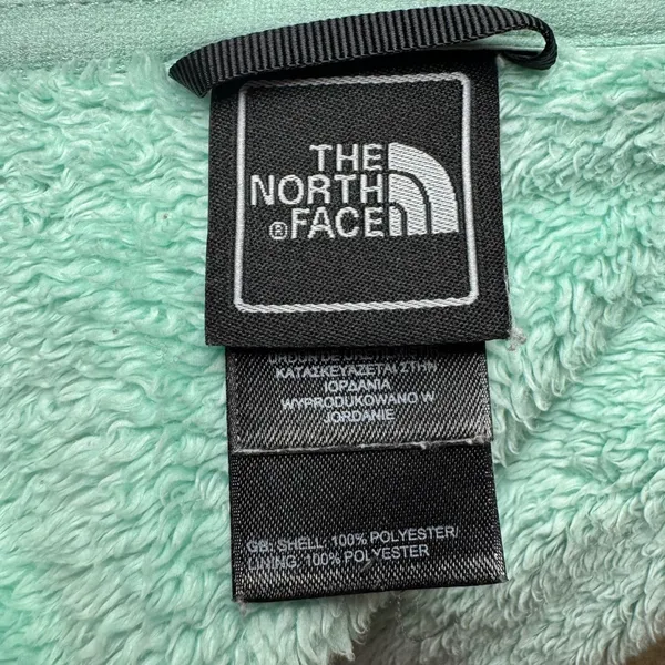 The North Face Osito Fleece Jacket Mint Green Large - Image 9