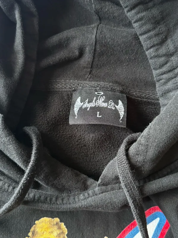 atlanta braves hoodie Black Size L - Image 4