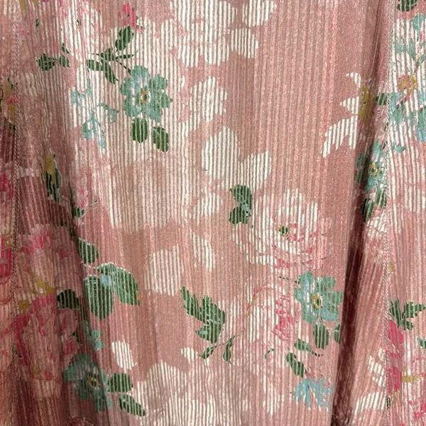 Free People Ethereal Dainty Cottage Prairie Bordeaux Floral Maxi Skirt Large - Image 16
