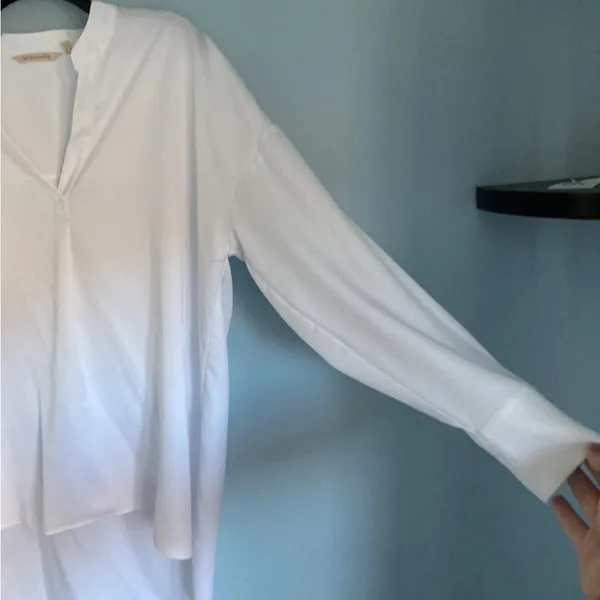 Soft Surroundings White Shirt - Image 3
