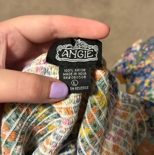 Angie Floral Dress - Image 3