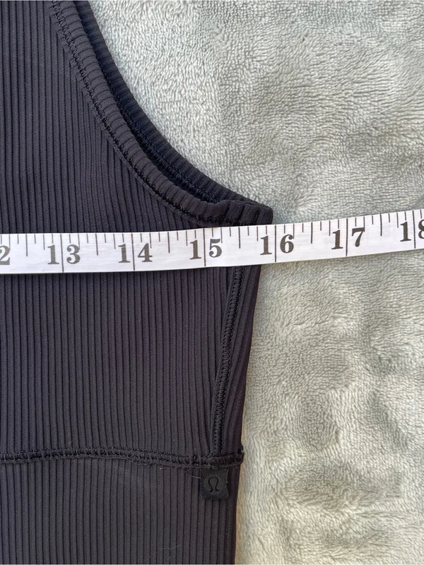 Lululemon Power Pivot Ribbed Crop Tank Top yoga Pilates gym activewear training - Image 7