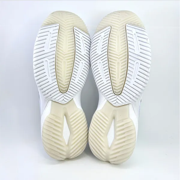 adidas Crazyflight 6 Mid Womens 8.5 Indoor Volleyball Shoes White Silver HP7030 - Image 12